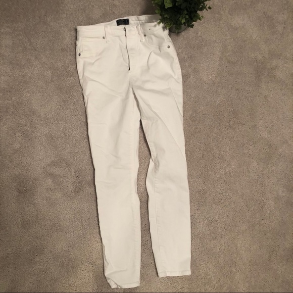 🤍HOST PICK 🤍White Abercrombie Jean - Picture 6 of 7
